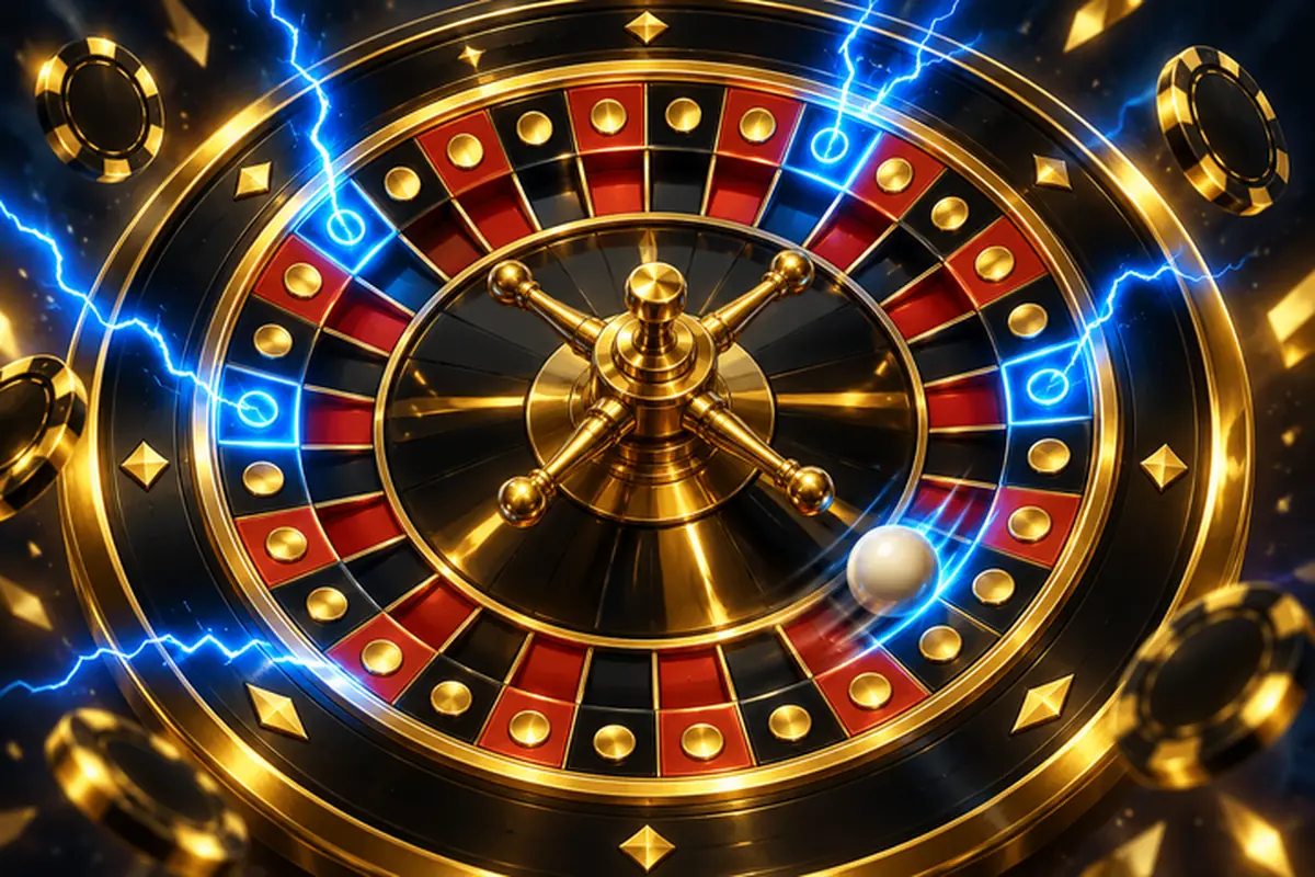 Lightning Roulette live casino by Evolution